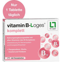 Produktbild von Dr. Loges B-Komplex Filmtabletten 60 Stück