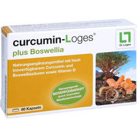 Produktbild von Dr. Loges Curcumin-Loges plus Boswellia Mizellare Kurkuma Kapseln mit Weihrauch 60 Stück