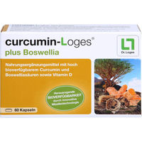 Produktbild von Dr. Loges Curcumin-Loges Plus mit Boswellia Extrakt Kapseln 60 Stück