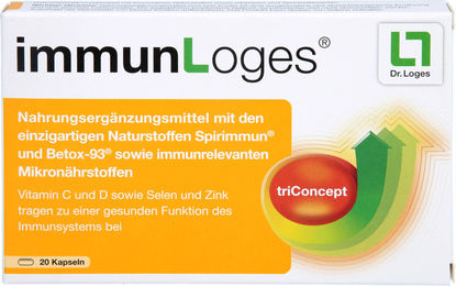 Dr. Loges Immunloges Spirulina Kapseln 20 Stück – Bild 1 von 1