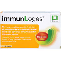 Produktbild von Dr. Loges Immunloges Spirulina Kapseln 20 Stück
