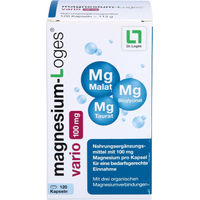 Produktbild von Dr. Loges Magnesium-Loges vario 100 mg Kapseln, 120 Stück, laktosefrei
