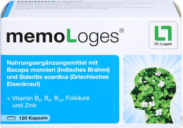 Dr. Loges memoLoges B-Komplex Kräuter-Komplex Kapseln 120 Stück – Bild 1 von 1
