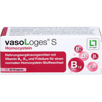 Produktbild von Dr. Loges vasoLoges S Homocystein B-Komplex Tabletten 30 Stück