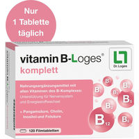 Produktbild von Dr. Loges vitamin B-Komplex Tabletten 120 Stück