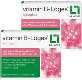 Dr. Loges vitamin B-Loges komplett B-Komplex Tabletten 240 Stück – Bild 1 von 2