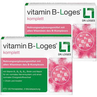 Produktbild von Dr. Loges vitamin B-Loges komplett B-Komplex Tabletten 240 Stück