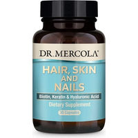 Produktbild von Dr. Mercola Beauty-Kollagen-Kombi Kapseln mit Biotin, Keratin und Hyaluronsäure vegan glutenfrei 30 Stück