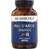 Produktbild von Dr. Mercola Pau D'Arco Kapseln mit pflanzlichem Ursprung 120 Stück