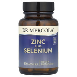 Dr. Mercola Zinc Plus Selenium mit 15 mg Zink in Kapseln, 90 Stück – Bild 1 von 3