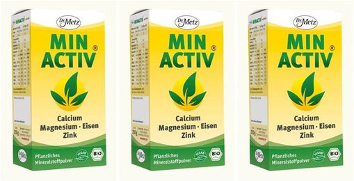 Dr. Metz Minactiv Mineralstoff-Komplex Pulver Bio Laktosefrei Vegetarisch – Bild 1 von 1