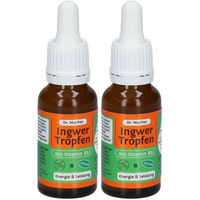 Produktbild von Dr. Muches Ingwer Tropfen mit Vitamin B12 und B-Komplex