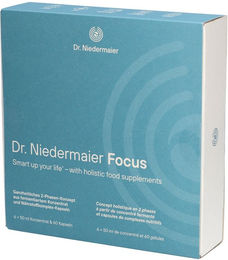 Dr. Niedermaier Focus Kapseln zuckerfrei und glutenfrei – Bild 1 von 2