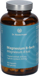 Dr. Niedermaier Magnesium 8-fach Komplex Kapseln 180 Stück – Bild 1 von 2
