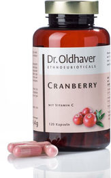 Dr. Oldhaver Cranberry Kapseln laktosefrei und glutenfrei 120 Stück – Bild 1 von 3