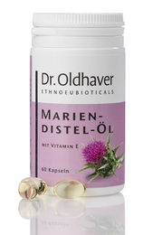 Dr. Oldhaver Mariendistel-Öl Kapseln ohne Zusatzstoffe 60 Kapseln – Bild 1 von 2
