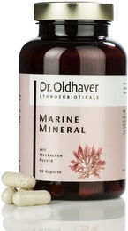Dr. Oldhaver Marine Mineral Algenkalk Sango Kapseln vegan laktosefrei und glutenfrei – Bild 1 von 3