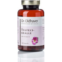 Produktbild von Dr. Oldhaver Teufelskralle Kapseln vegan laktosefrei und glutenfrei 120 Stück