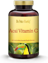 Dr. Peter Hartig Acai Vitamin C Lutschtabletten mit Acerola und Hagebutte 120 Stück – Bild 1 von 2