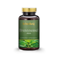 Produktbild von Dr. Peter Hartig Brennnessel Aktiv Kräuter-Komplex mit Vitamin B1 und Folsäure, 120 Kapseln, vegan, laktosefrei und glutenfrei