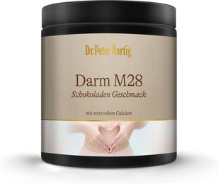 Dr. Peter Hartig Darm M28 Pulver Schokoladengeschmack vegan laktosefrei zuckerfrei 100 g – Bild 1 von 3