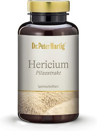 Dr. Peter Hartig Hericium Pilzkomplex Kapseln vegan glutenfrei laktosefrei 120 Kapseln – Bild 1 von 3