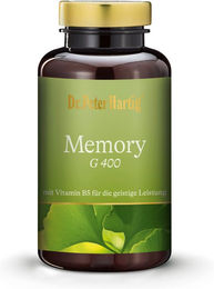 Dr. Peter Hartig Memory G 400 mit Pantothensäure 180 Kapseln – Bild 1 von 2