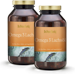 Dr. Peter Hartig Omega 3 Lachsöl Kapseln – Bild 1 von 3