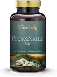 Dr. Peter Hartig ProstaNatur Plus Kräuter-Komplex mit Zink, Selen und Vitamin E, 120 Kapseln, laktosefrei und hefefrei – Bild 1 von 6