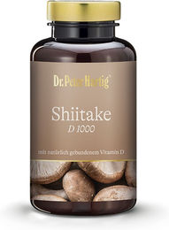 Dr. Peter Hartig Shiitake 1000 mg Kapseln 120 Stück laktosefrei und glutenfrei – Bild 1 von 3
