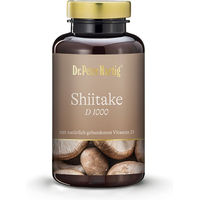 Produktbild von Dr. Peter Hartig Shiitake 1000 mg Kapseln 120 Stück laktosefrei und glutenfrei
