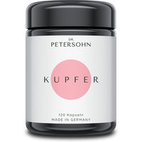 Produktbild von Dr. Petersohn Kupfer Kapseln vegan ohne Gelatine 120 Stück