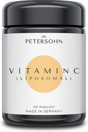 Dr. Petersohn Vitamin C Kapseln mit Ascorbinsäure vegan für Erwachsene – Bild 1 von 1