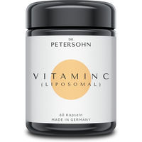 Produktbild von Dr. Petersohn Vitamin C Kapseln mit Ascorbinsäure vegan für Erwachsene