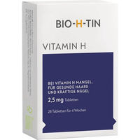 Produktbild von Dr. Pfleger Arzneimittel BIO-H-TIN Biotin 2,5 mg Tabletten 28 Stück