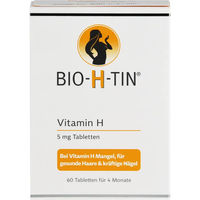 Produktbild von Dr. Pfleger Arzneimittel BIO-H-TIN Biotin 5 mg Tabletten 60 Stück
