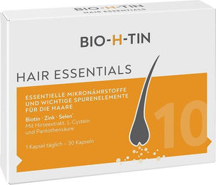 Dr. Pfleger Arzneimittel Bio-h-tin Hair Essentials Biotin-Komplex Kapseln 30 Stück – Bild 1 von 1