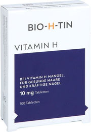 Dr. Pfleger Arzneimittel GmbH Biotin Vitamin H 10 mg Tabletten 100 Stück bio – Bild 1 von 3
