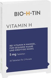 Dr. Pfleger Biotin Vitamin H 5 mg Tabletten 30 Stück Bio – Bild 1 von 3