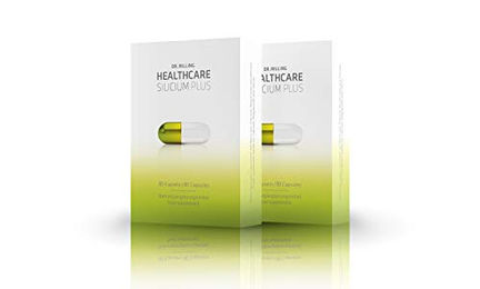 Dr. Rilling Silicium Plus Kieselerde mit Calcium und Magnesium, 80 Kapseln, vegan – Bild 1 von 2