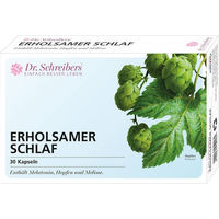 Produktbild von Dr. Schreibers ERHOLSAMER SCHLAF Kapseln