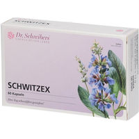 Produktbild von Dr. Schreibers Schwitzex Kräuter-Komplex mit Weizengras Kapseln 60 Stück