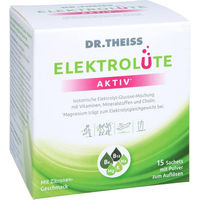 Produktbild von Dr. Theiss Elektrolüte Aktiv Pulver 15 Sachets
