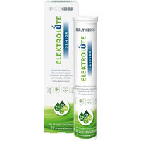 Produktbild von Dr. Theiss Elektrolüte Senior Brausetabletten Orange 20 Stück
