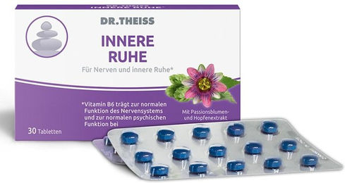 Dr. Theiss Innere Ruhe Tabletten vegan und laktosefrei 30 Stück – Bild 1 von 3