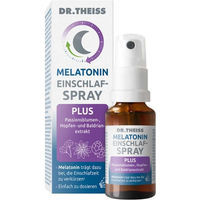 Produktbild von Dr. Theiss Melatonin Einschlaf-Spray Plus vegan und zuckerfrei 20 ml
