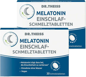 Dr. Theiss Melatonin Lutschtabletten vegan laktosefrei und zuckerfrei 60 Stück – Bild 1 von 1