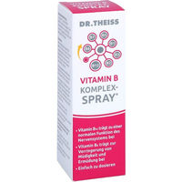 Produktbild von Dr. Theiss Vitamin B Komplex Spray vegan und zuckerfrei 30 ml