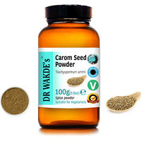 Produktbild von DR WAKDE'S Ajwain Carom Samen Pulver 100 g Vegan
