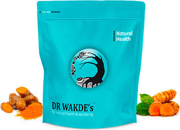 DR WAKDE'S Amba Haldi Pulver Mango-Ingwer Curcuma amada 500 g Vegan – Bild 1 von 2